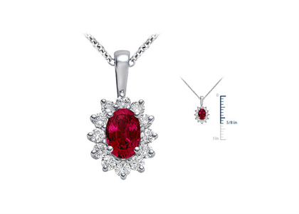 White Gold Plated | Fashion Pendants